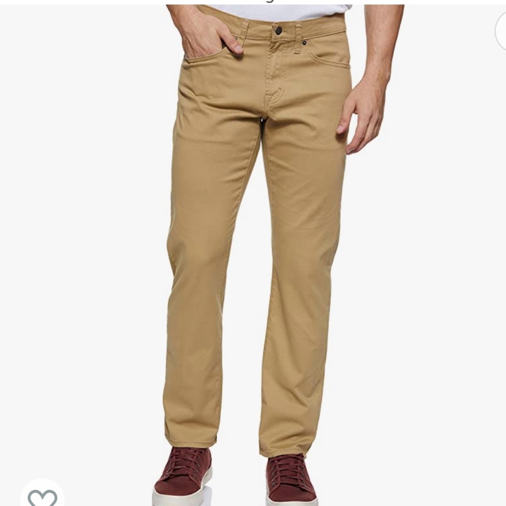 NWT US Polo Assn. Slim Straight 5 Pocket Khaki Pants Size W 28 L 30
